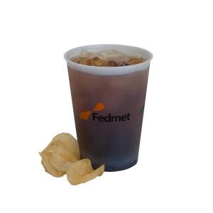 12 oz Frosted Plastic Cups - soft sided
