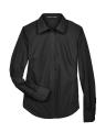 Ladies' Crown Collection® Solid Broadcloth Woven Shirt