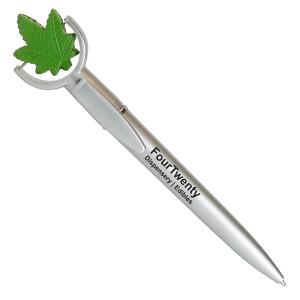 Stress Ball Pens - Cannabis Leaf