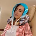 Neck Pillow with Hoodie