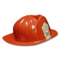 Chapeau de pompier pour adultes - Décoré