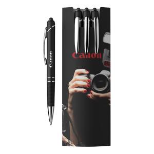 3-piece Glacio Pen Set And Custom Sleeve