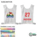 72 Hr Fast Ship - Golf Caddy Bib / Pinnie, Sublimated Front and Back, Made in Canada