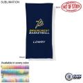 48 Hr Quick Ship - Team Towel in Microfiber Dri-Lite Terry, 20x40, Sublimated bench, neck towel