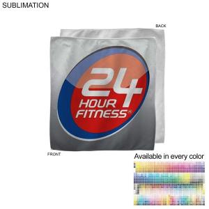Microfiber Cooling Refresher Towel, 12x12, Sublimated