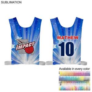 Sublimated Mesh Adult Sports Pinnie